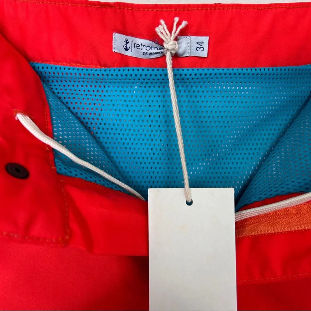 NWT - Retromarine Men’s lined swim trunks | Size 34 - Picture 5 of 8